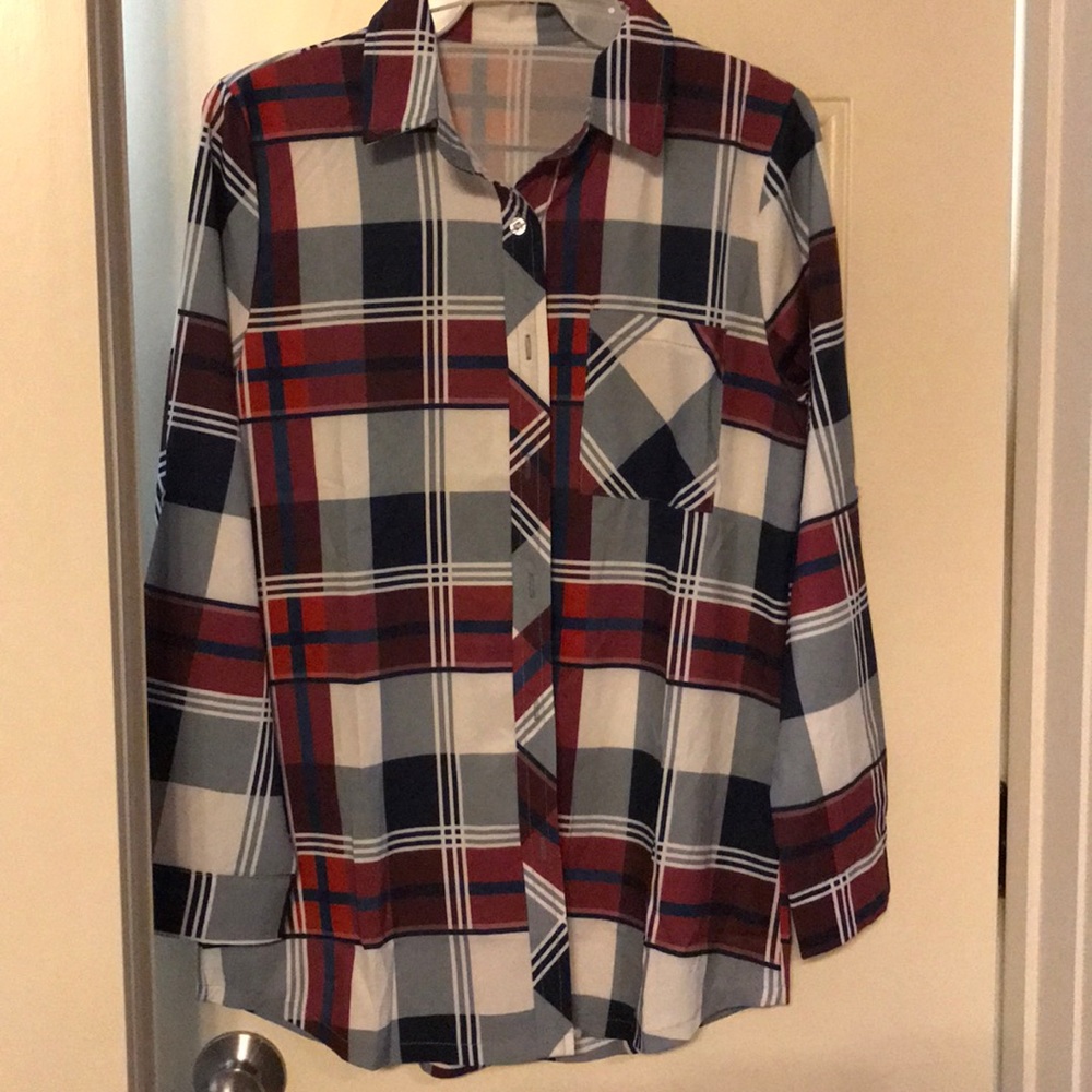 Nwot button up blouse
